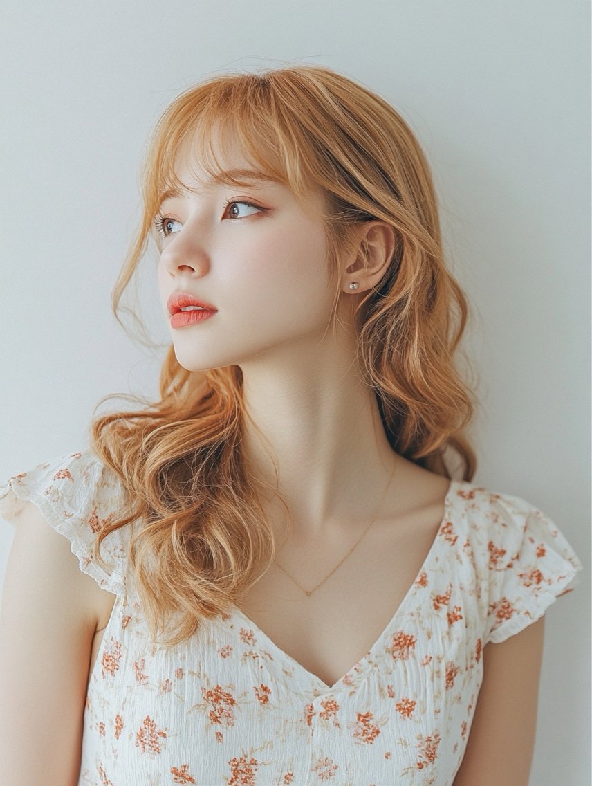 セミロング カラー ヘアカラー 🌈髪質改善🌈 過去の1艶サラ体験✨のヘアスタイル