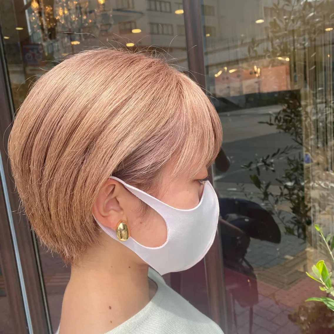 ショート ヘアカラー トリートメント MAKI🦋 GRANDE Lyのヘアスタイル