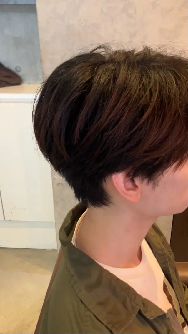 メンズ マッシュ カット トリートメント ヘアセット 【メンズ特化】 ムネカタ アキトのヘアスタイル