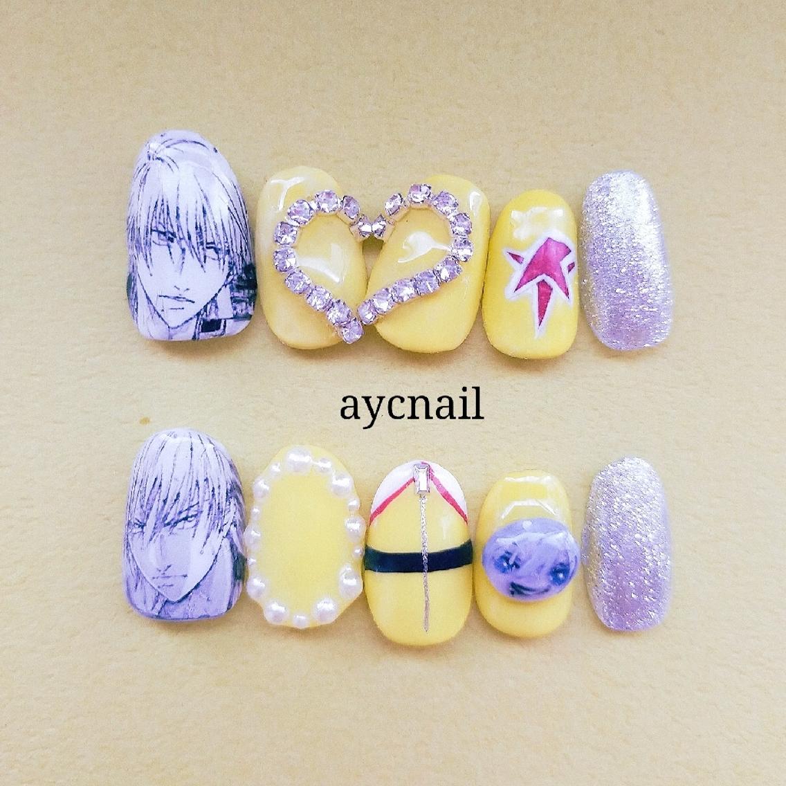 ネイル ハンドネイル 推しネイル | 　aycnailのネイルデザイン