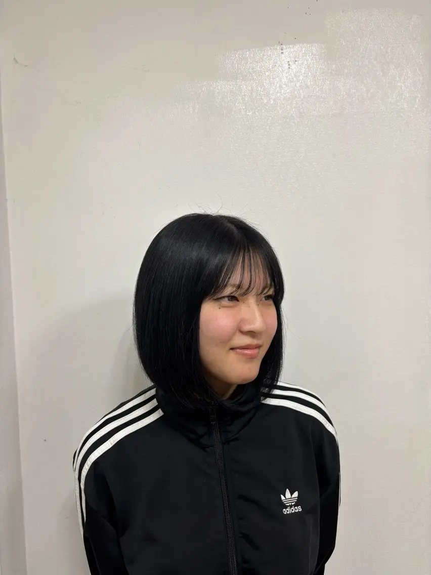 ワンレングスボブカット💇‍♀️✨ (平日営業時間内・外、土日祝営業時間外のみ)の写真
