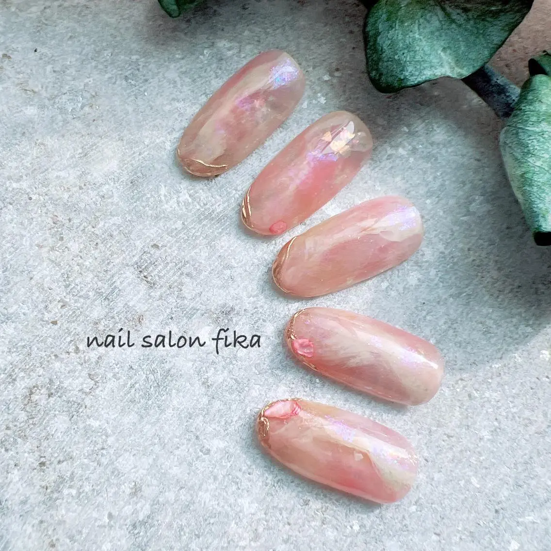 ネイル ニュアンスネイル nail salon fikaのネイルデザイン