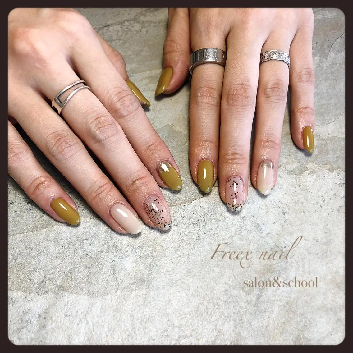 ネイル ミラーネイル freex nail /ニュアンス/個性派のネイルデザイン