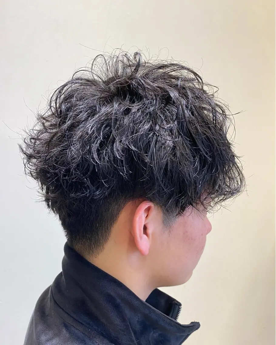 【ご新規様限定価格】【メンズ】朝が楽になる!似合わせカット+トレンドパーマの写真