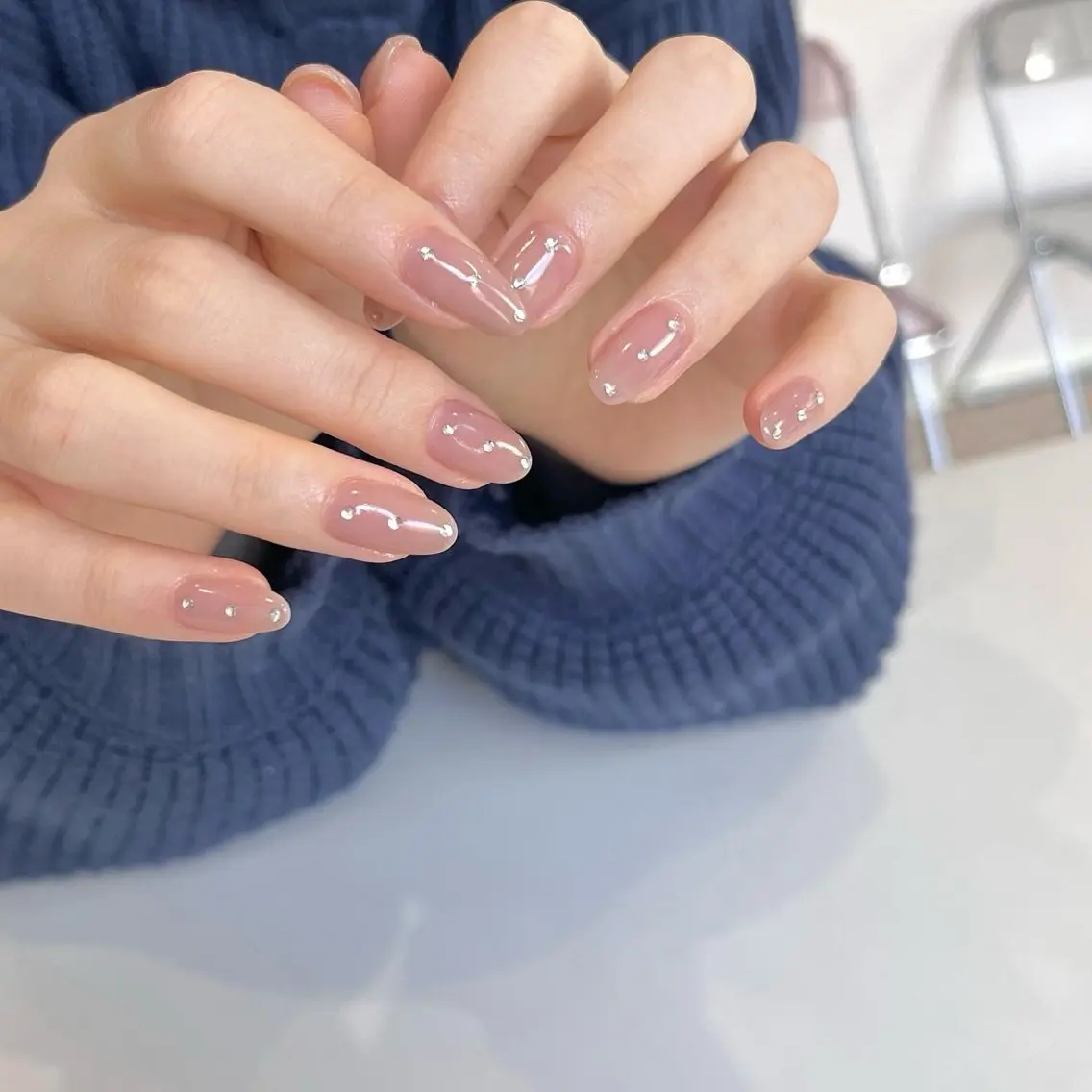 ネイル ワンカラーネイル ハンドネイル kana. piumaのネイルデザイン