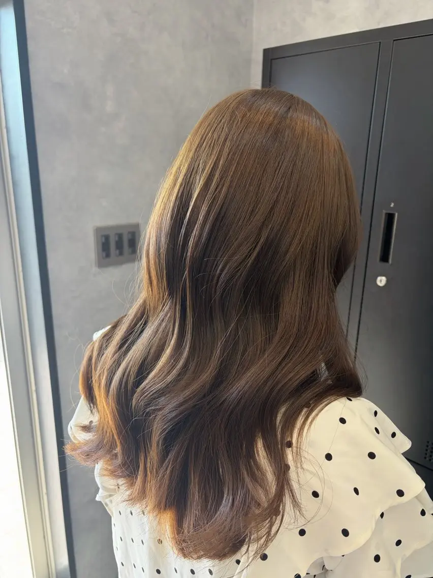ロング カラー ヘアカラー 🪡 KIMU🪡🎀のヘアスタイル