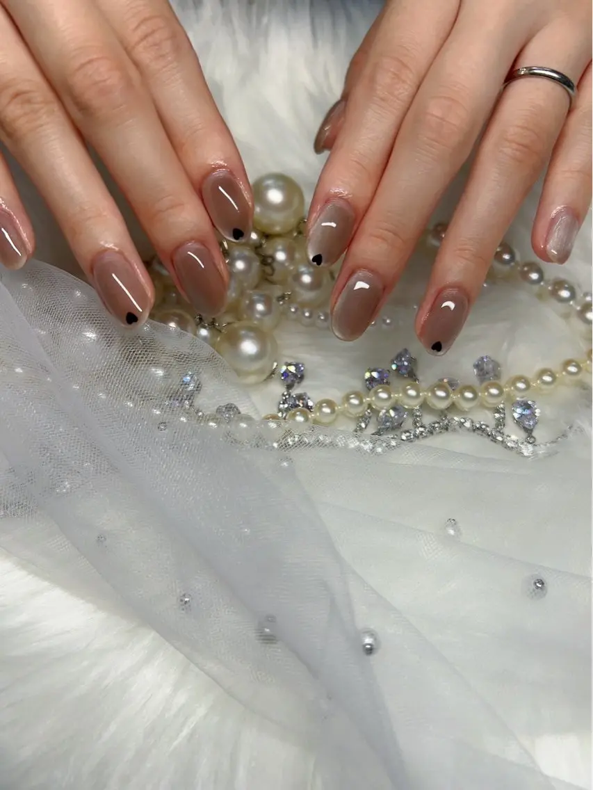 ネイル ワンカラーネイル ハンドネイル ハンドケア my nail plus野江内代のネイルデザイン