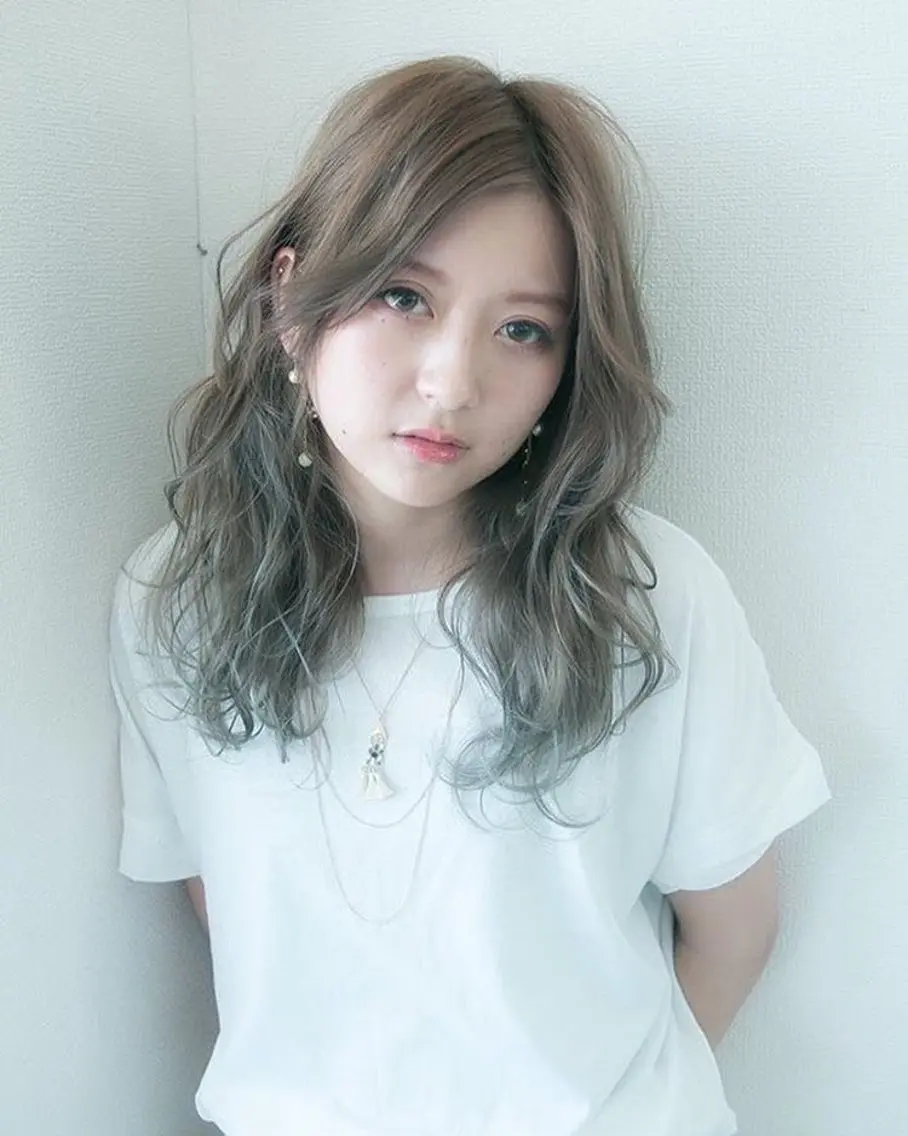 セミロング カラー グラデーションカラー ヘアカラー 髪質改善/メンズヘア TAKAHIROのヘアスタイル