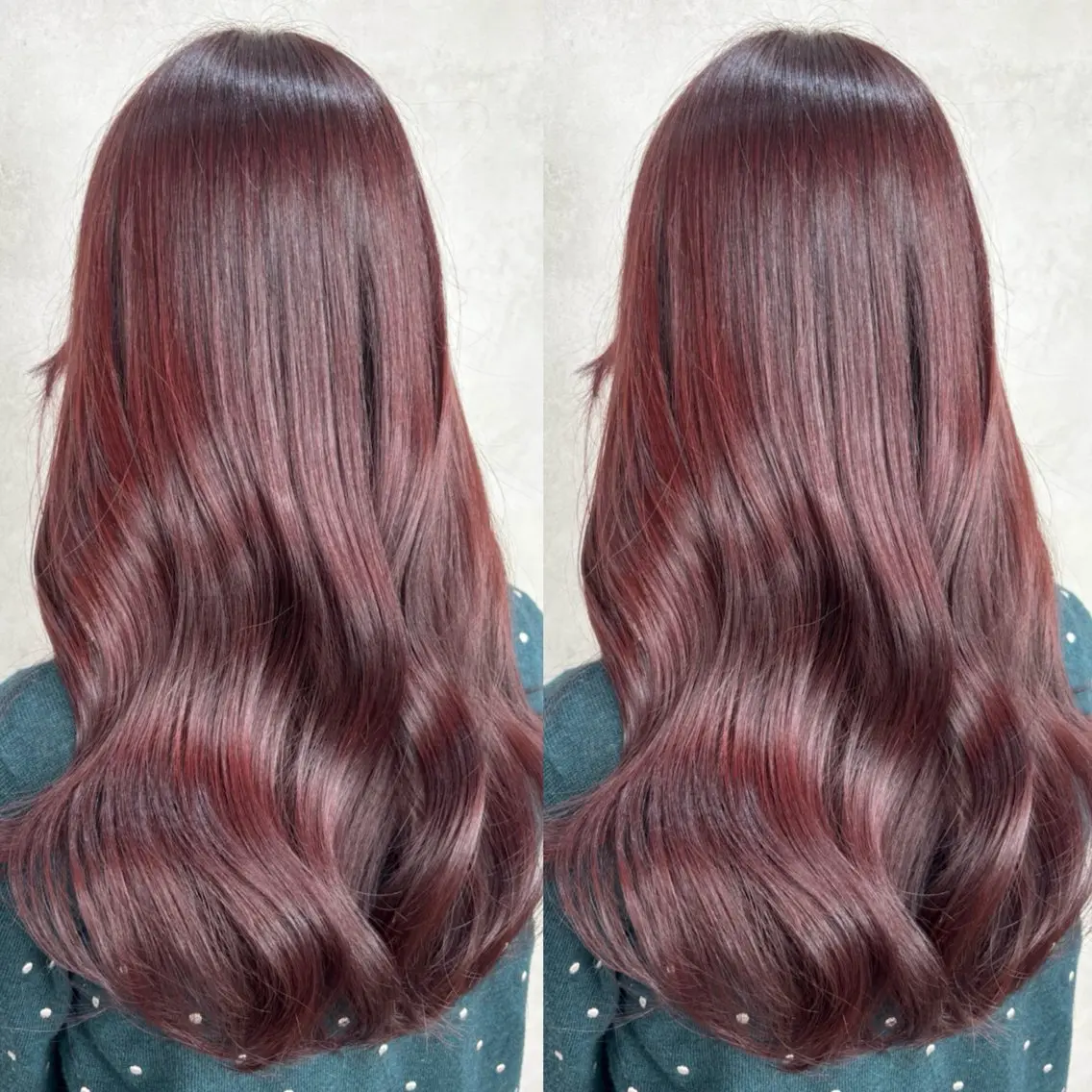 ロング カラー ラベンダーカラー ピンクカラー ピンクラベンダー カット ヘアカラー Rin♡透明感ピンク 🎀白肌ラベンダーのヘアスタイル