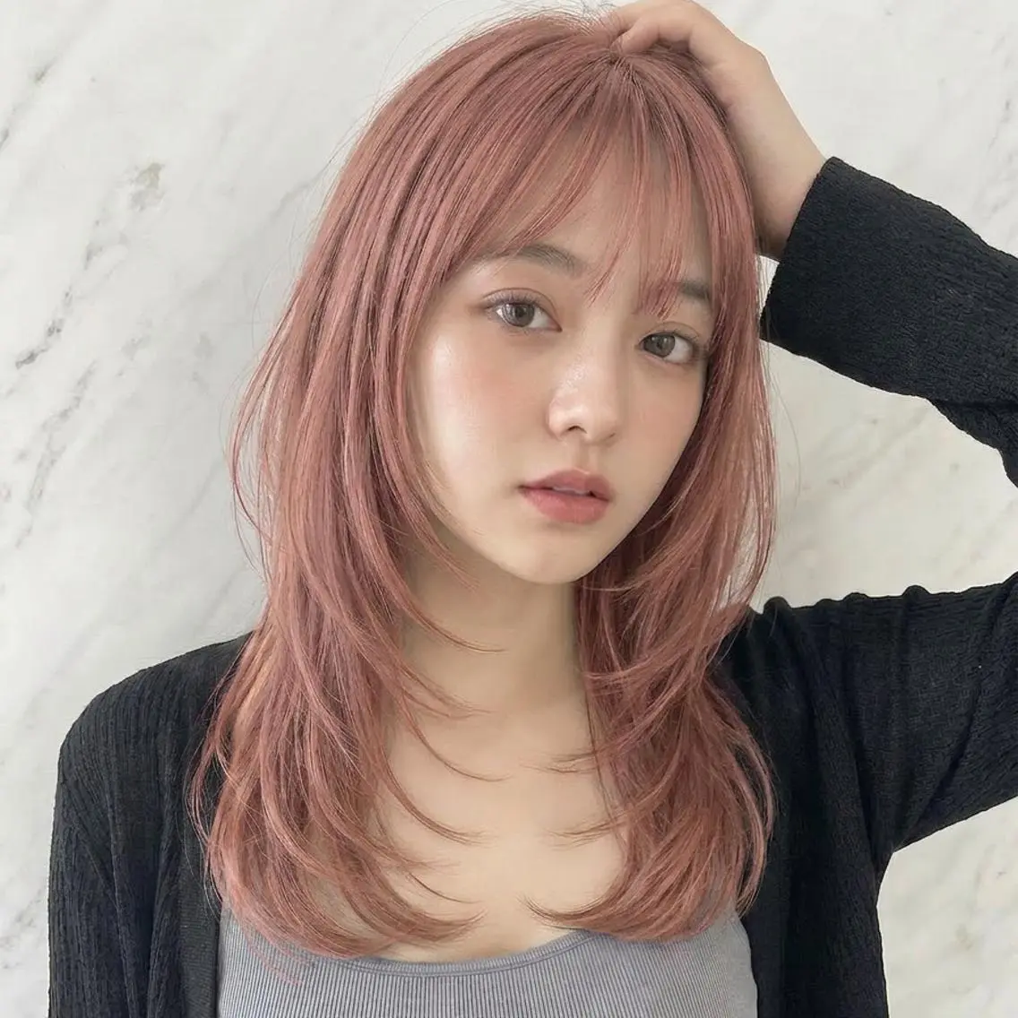 ロング インナーカラー◆ ダブルカラー◆ 上原のヘアスタイル