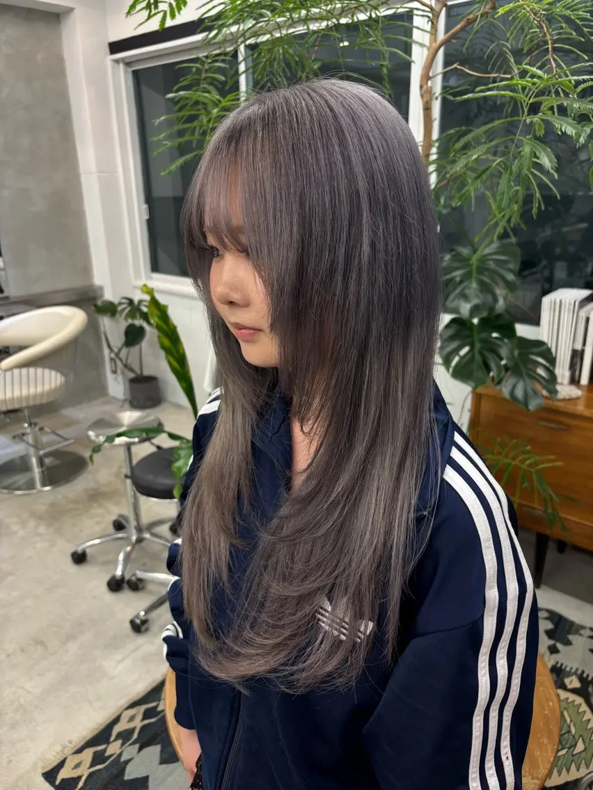 カラー ヘアカラー 大西 凪海のヘアスタイル