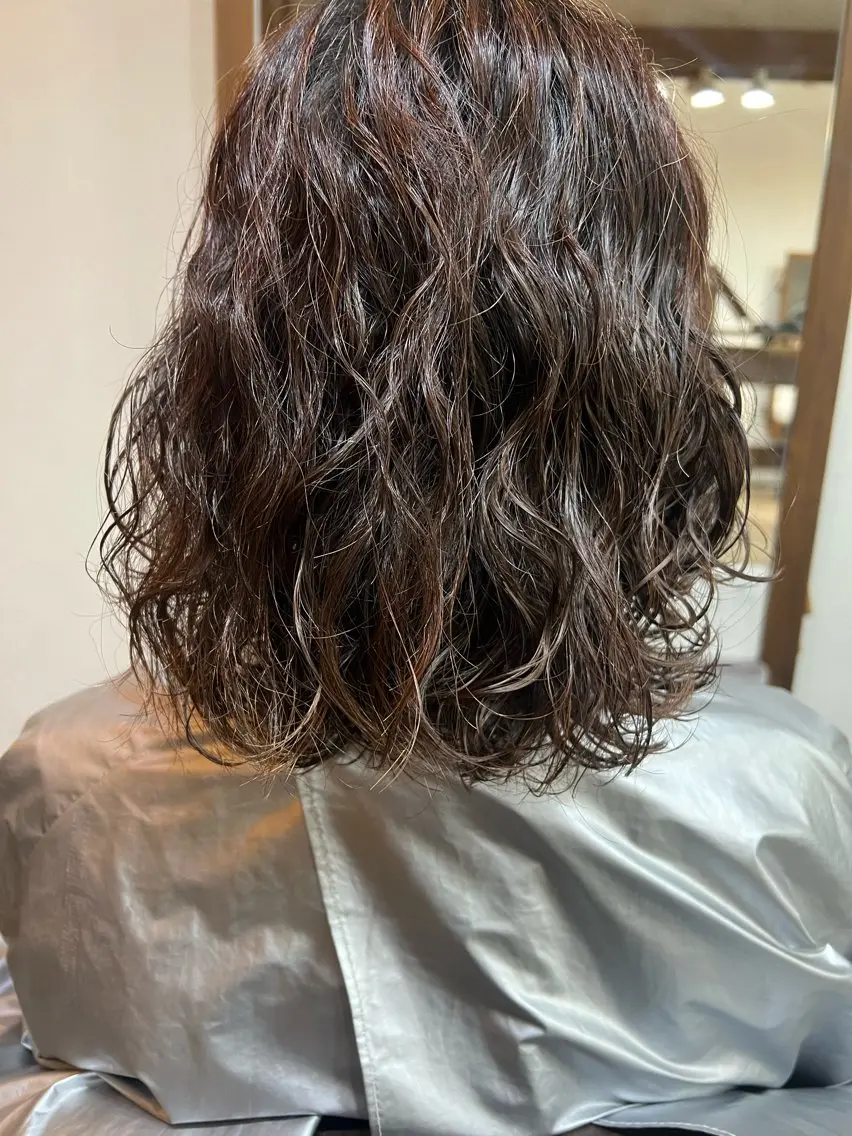 👩🏻限定⭐️cut× perm ×ダメージ補修TR⭐️の写真