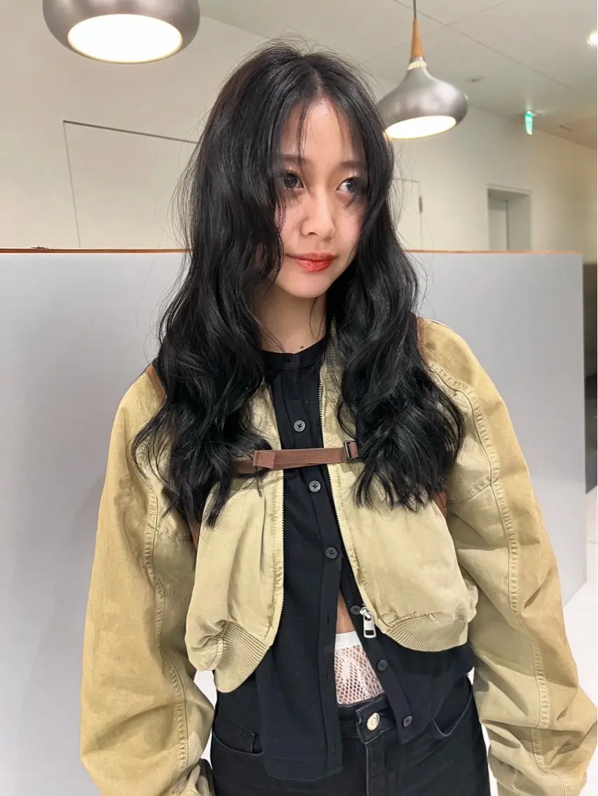 ロング カラー 似合わせカット ヘアカラー カラーモデル/ wakana🫐💟のヘアスタイル