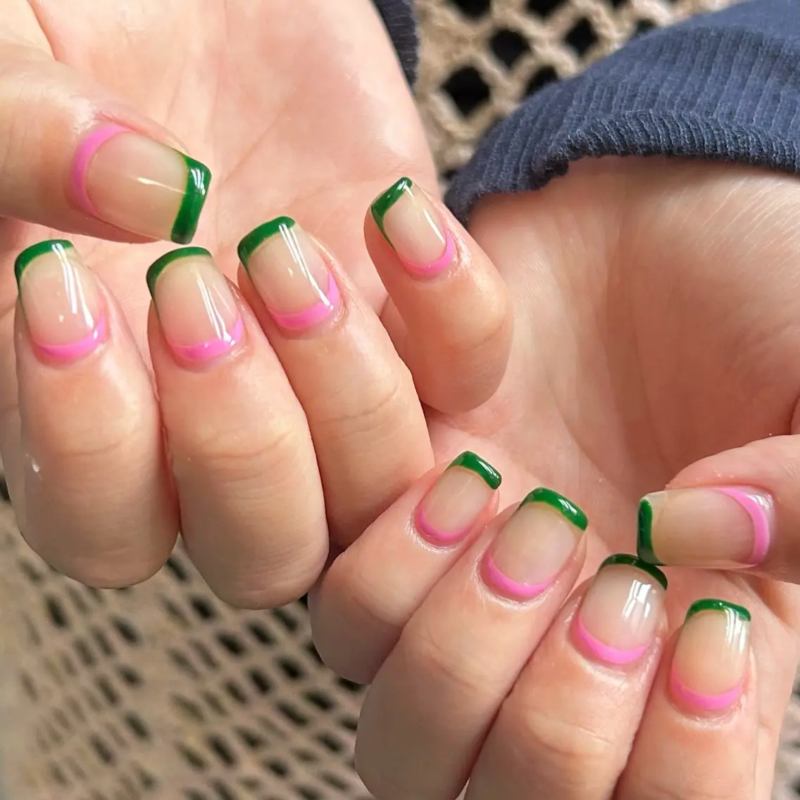 ネイル 春ネイル shine'an fuka🌿🫧のネイルデザイン