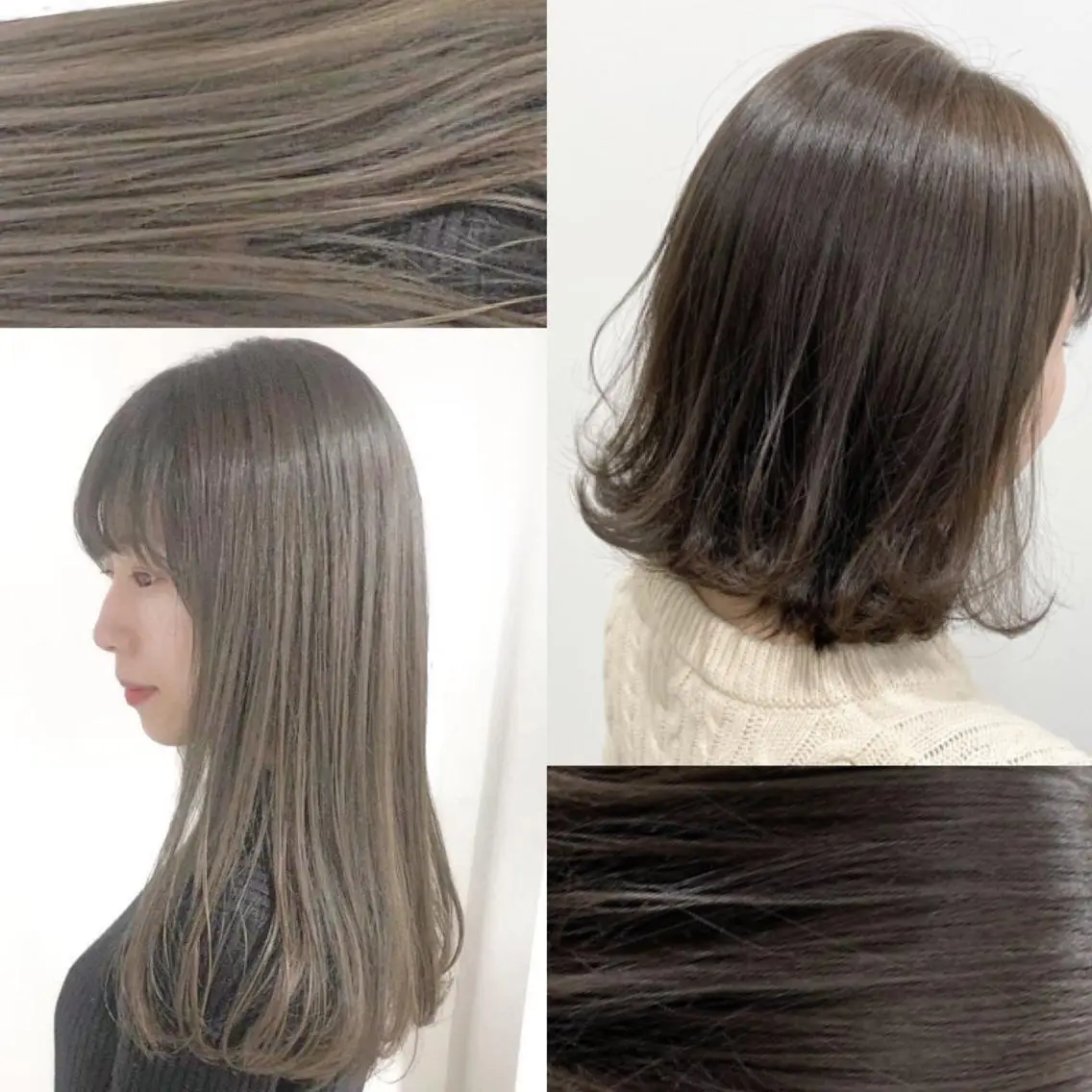 ショート カラー パーマ ヘアアレンジ ネイル マツエク・マツパ 韓国風ベージュ🤎 赤みなし🌿横浜🤎のヘアスタイル