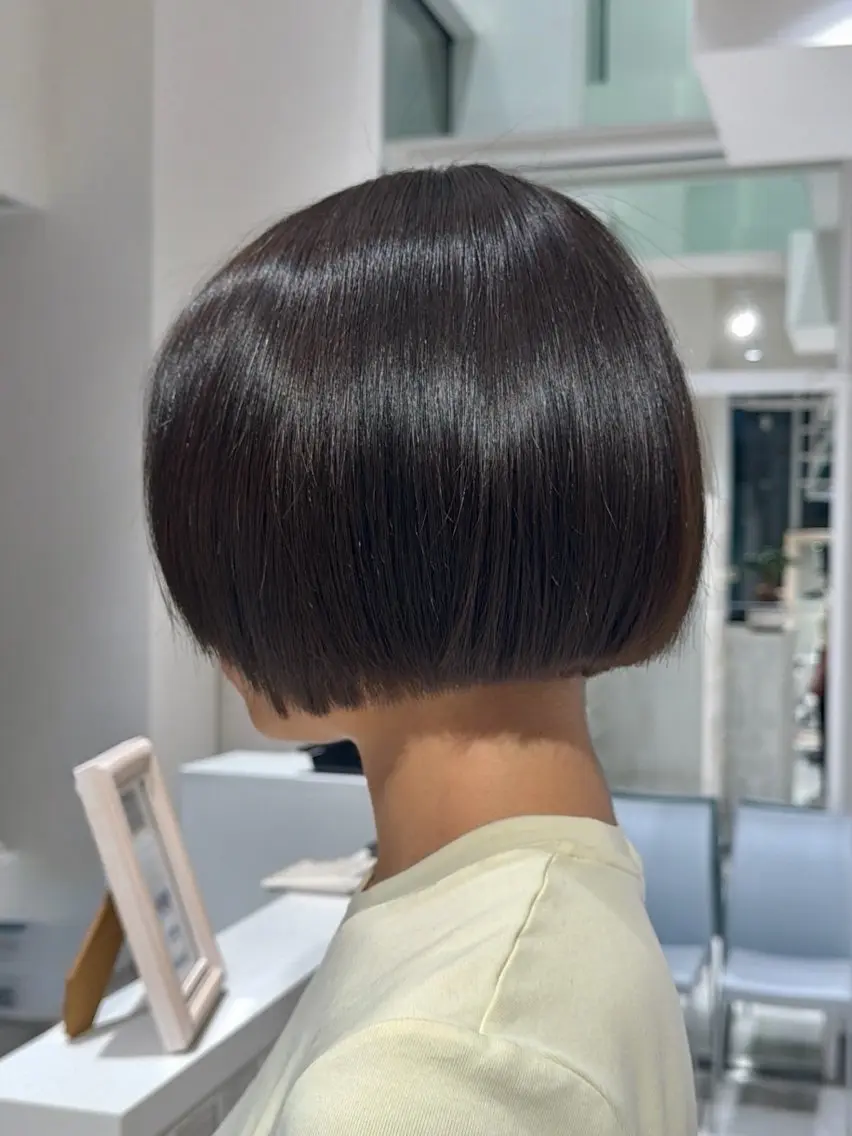 カラー グレージュ ヘアカラー トリートメント 艶カラー🥣🫧 ZACC銀座/はるかのヘアスタイル
