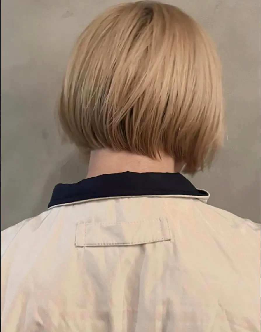 《ボブ限定‼️》🔮ブリーチ+オンカラー+3stepトリートメントの写真