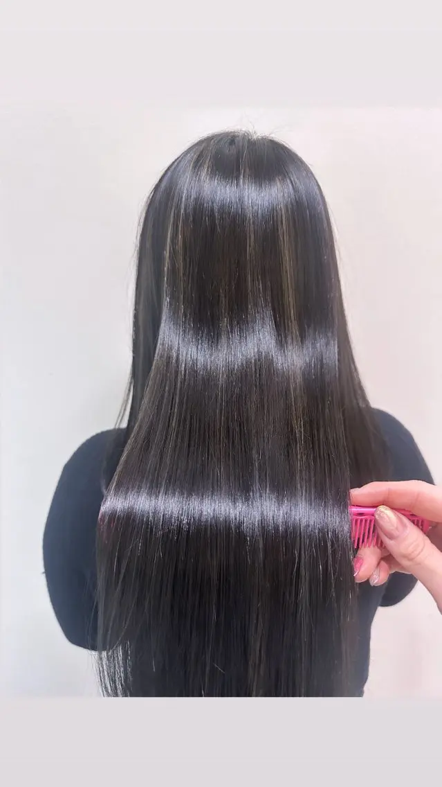 ロング カラー ヘアアレンジ カット ヘアカラー パーマ 縮毛矯正 トリートメント ヘッドスパ 🇰🇷韓国スタイル レイヤー/ayanaのヘアスタイル