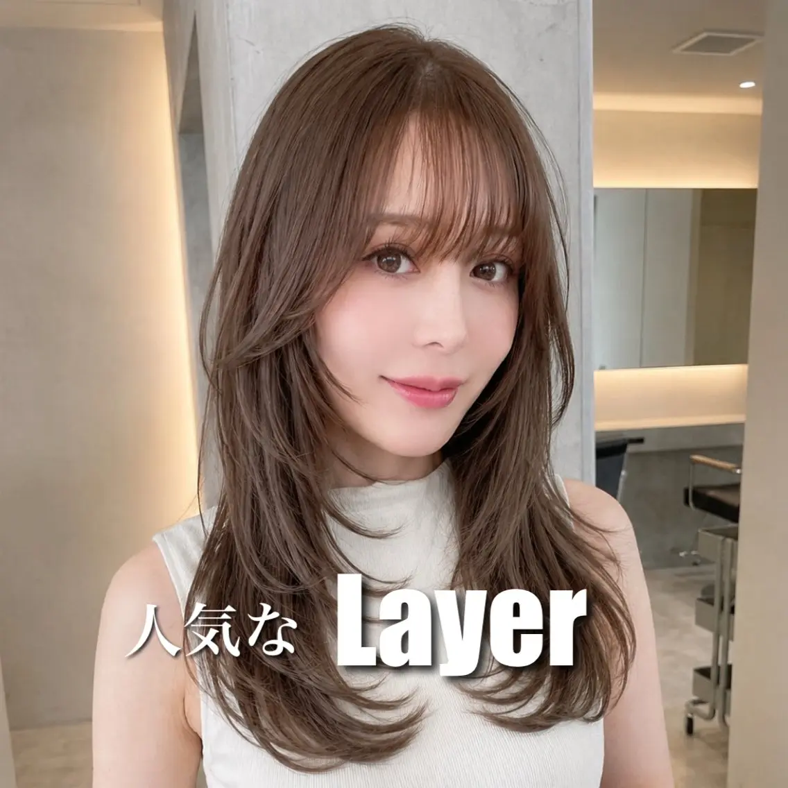 ロング カット トリートメント ブリーチ縮毛矯正飛我 韓国ヘア🫧のヘアスタイル