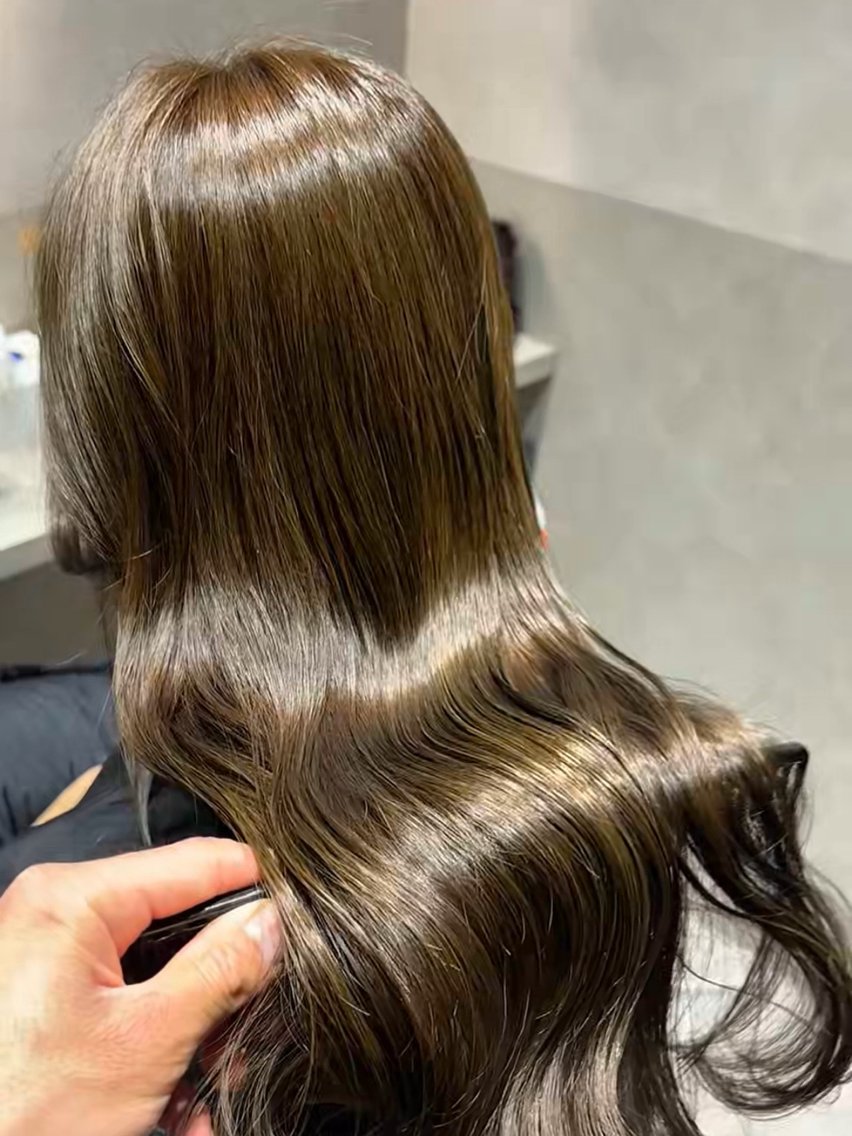 ロング カラー カット ヘアカラー トリートメント 川崎のカラー職人🥣 kentaのヘアスタイル