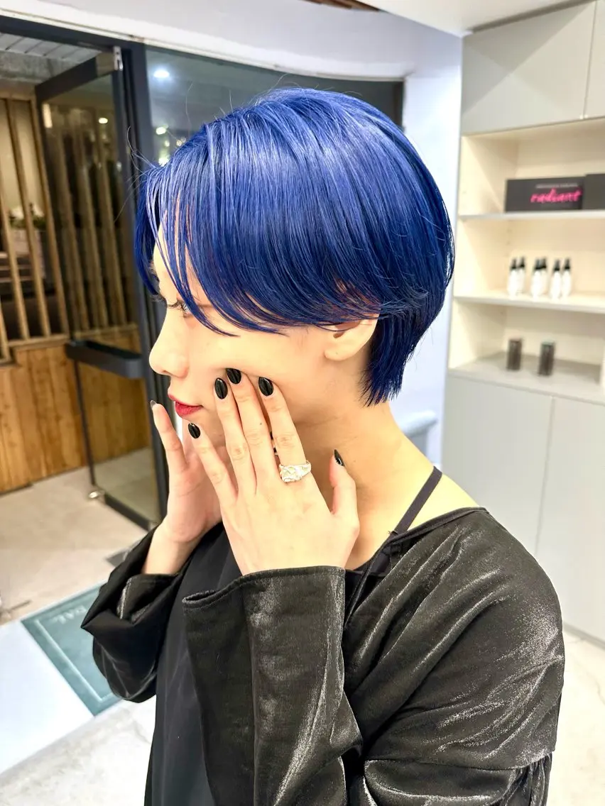 ショート カット 骨格診断で絶対可愛い ✨丸みショート✨凌弥のヘアスタイル