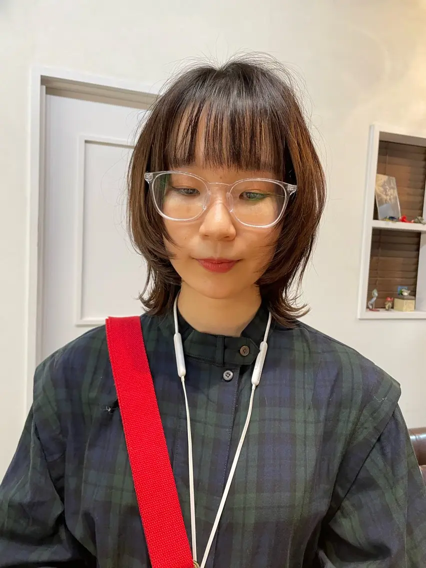 ショート ショートヘア ウルフカット やまぎし ひろきのヘアスタイル