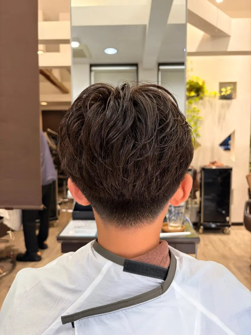 ショート パーマ 小野泰輝 幡ヶ谷/モデル募集中のヘアスタイル