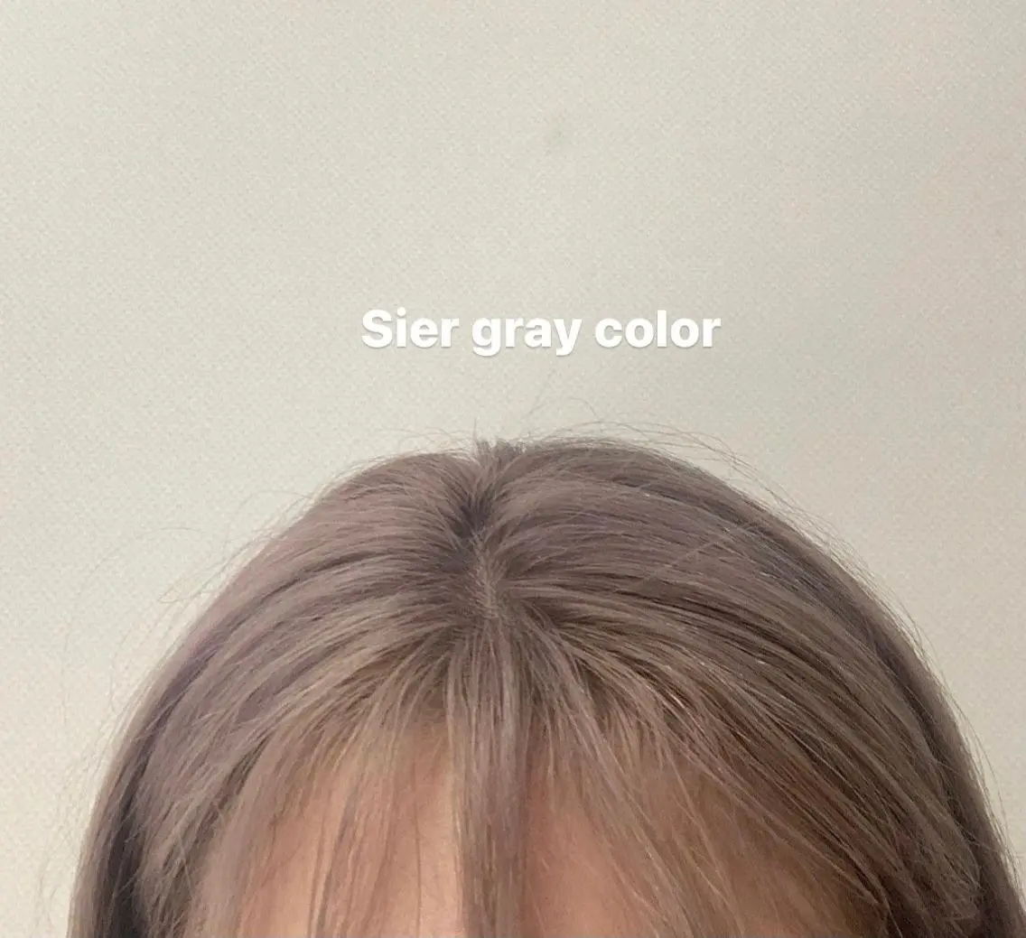 ミディアム カラー ブリーチ ヘアカラー ブリーチなしWカラー ／レイヤー🎀マリノのヘアスタイル