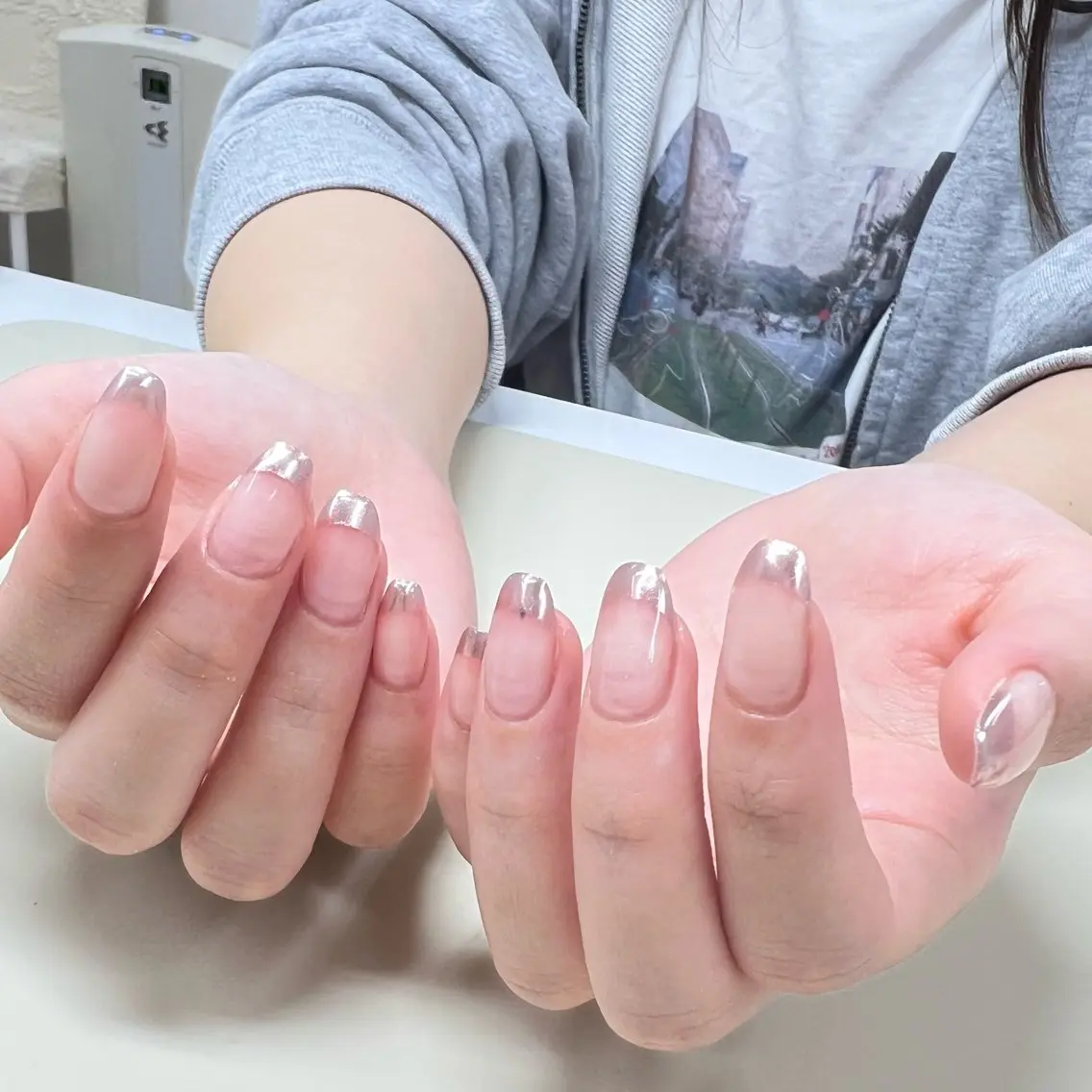 超人気🎀ミラー・オーロラフレンチ🎀の写真