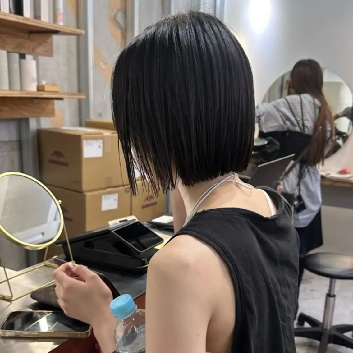 ショート yuka♡/暖色系/ ブリーチなしWカラーのヘアスタイル