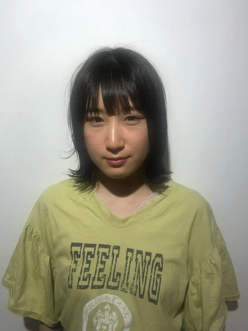ミディアム ボブ 伸ばしかけ カット トリートメント ヘアセット 🩵MAI🩵 レイヤーカットのヘアスタイル