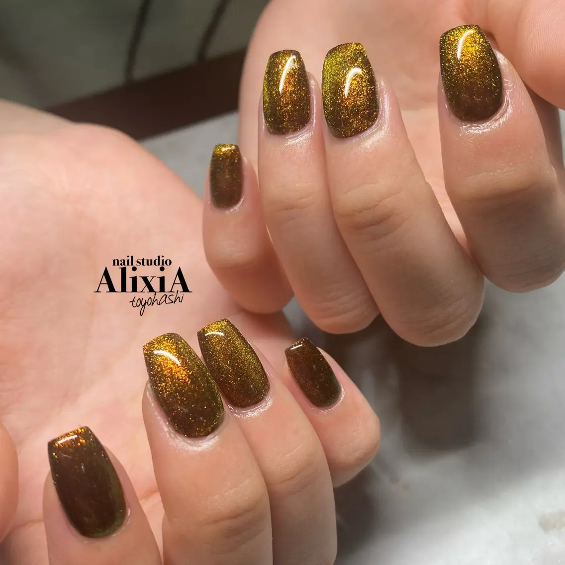 ネイル ハンドネイル AlixiA ゆみのネイルデザイン