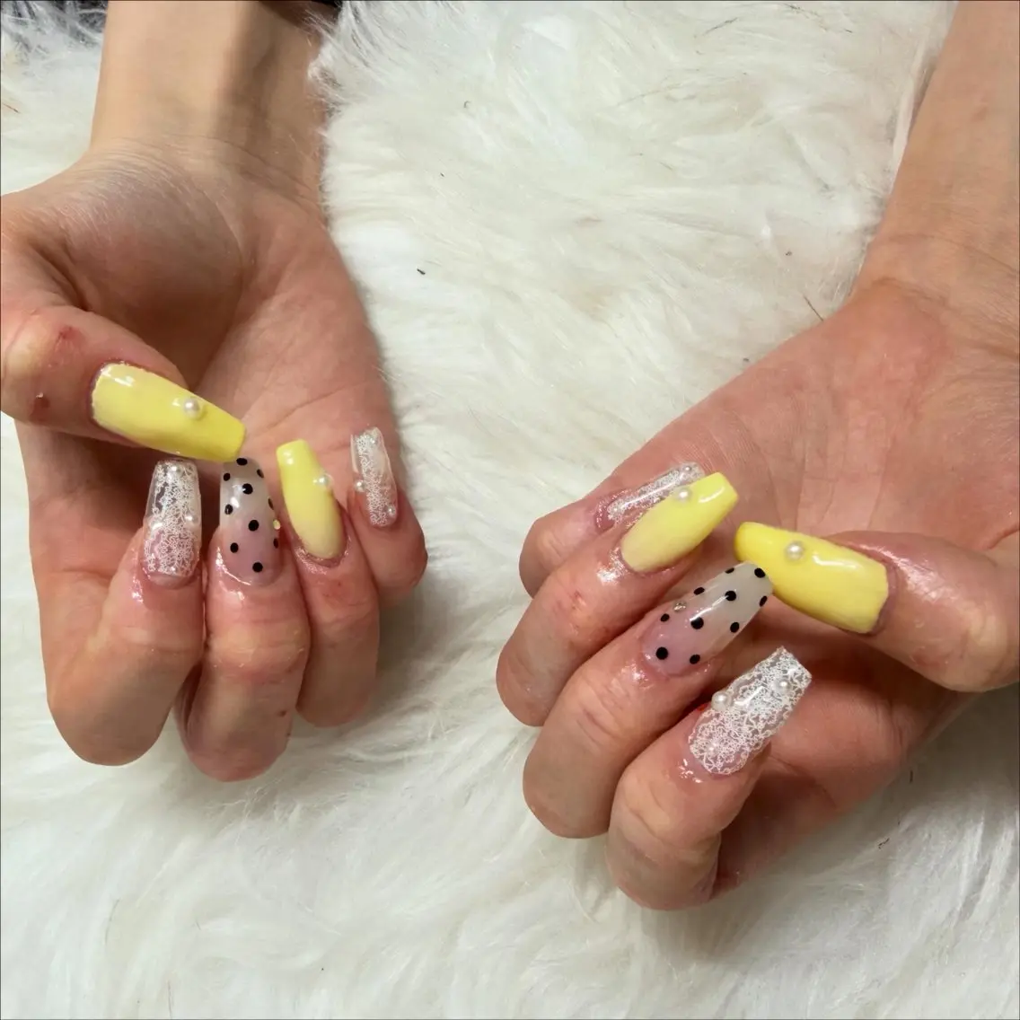 ロング ハンドネイル mao .のネイルデザイン