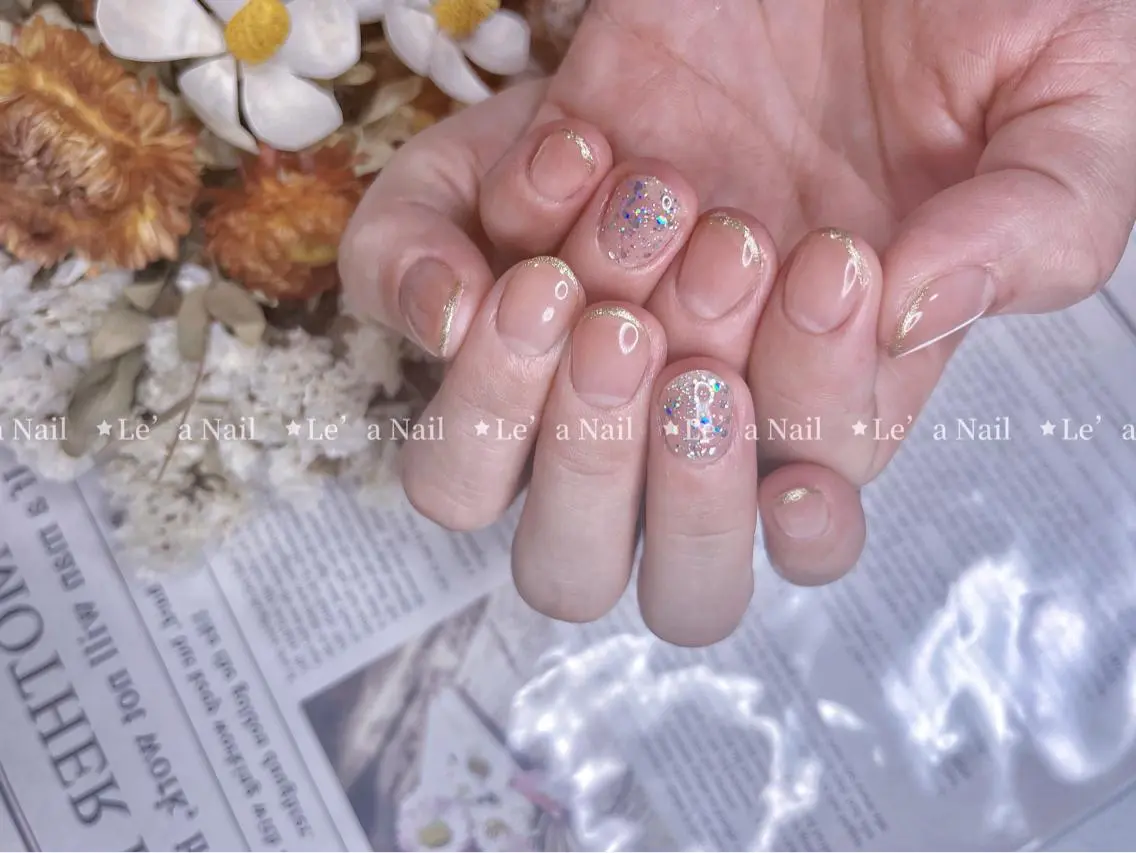 ショート カラー ネイル Le’a NailSalonのネイルデザイン