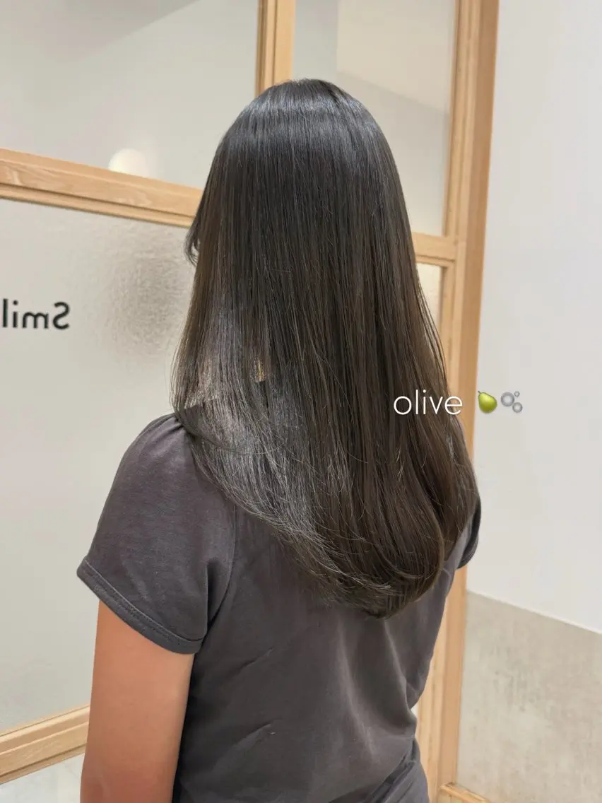 ロング カット ヘアカラー 縮毛矯正 トリートメント 𓍯柔らかhair 𓍯 yukinoのヘアスタイル