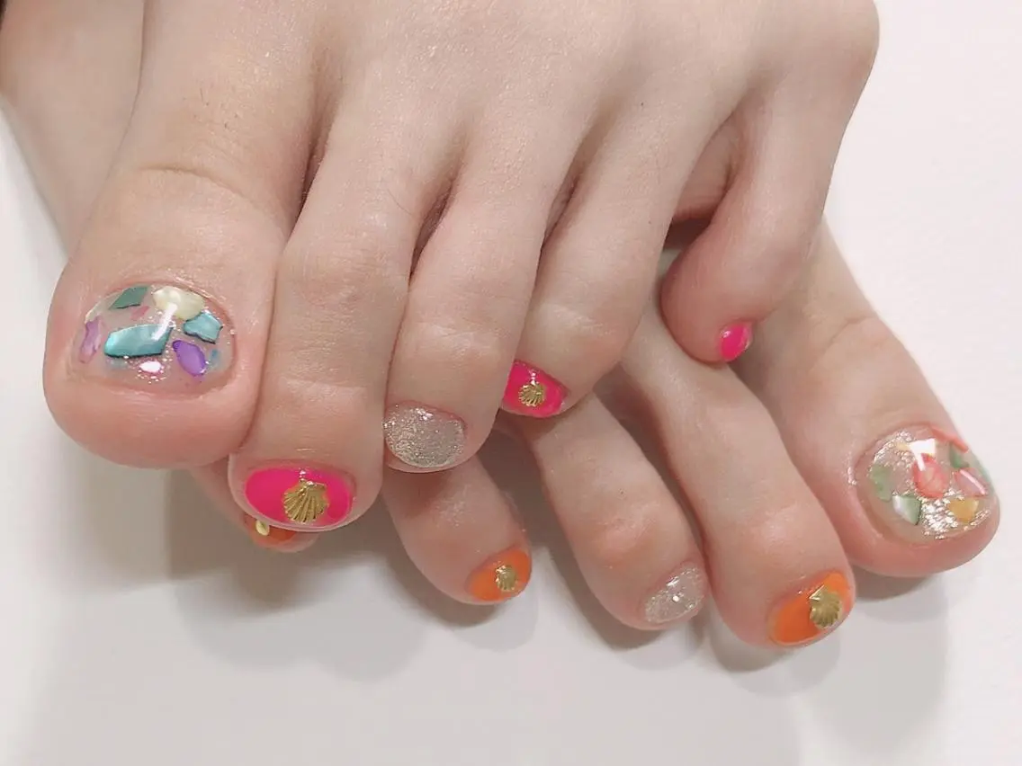 ネイル フットネイル u sのネイルデザイン