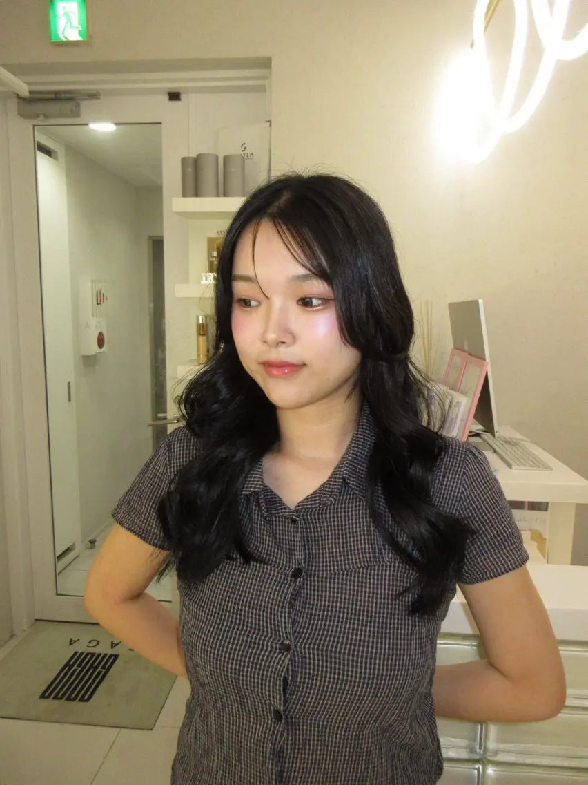 カラー ヘアカラー 心斎橋 GAGA モネのヘアスタイル