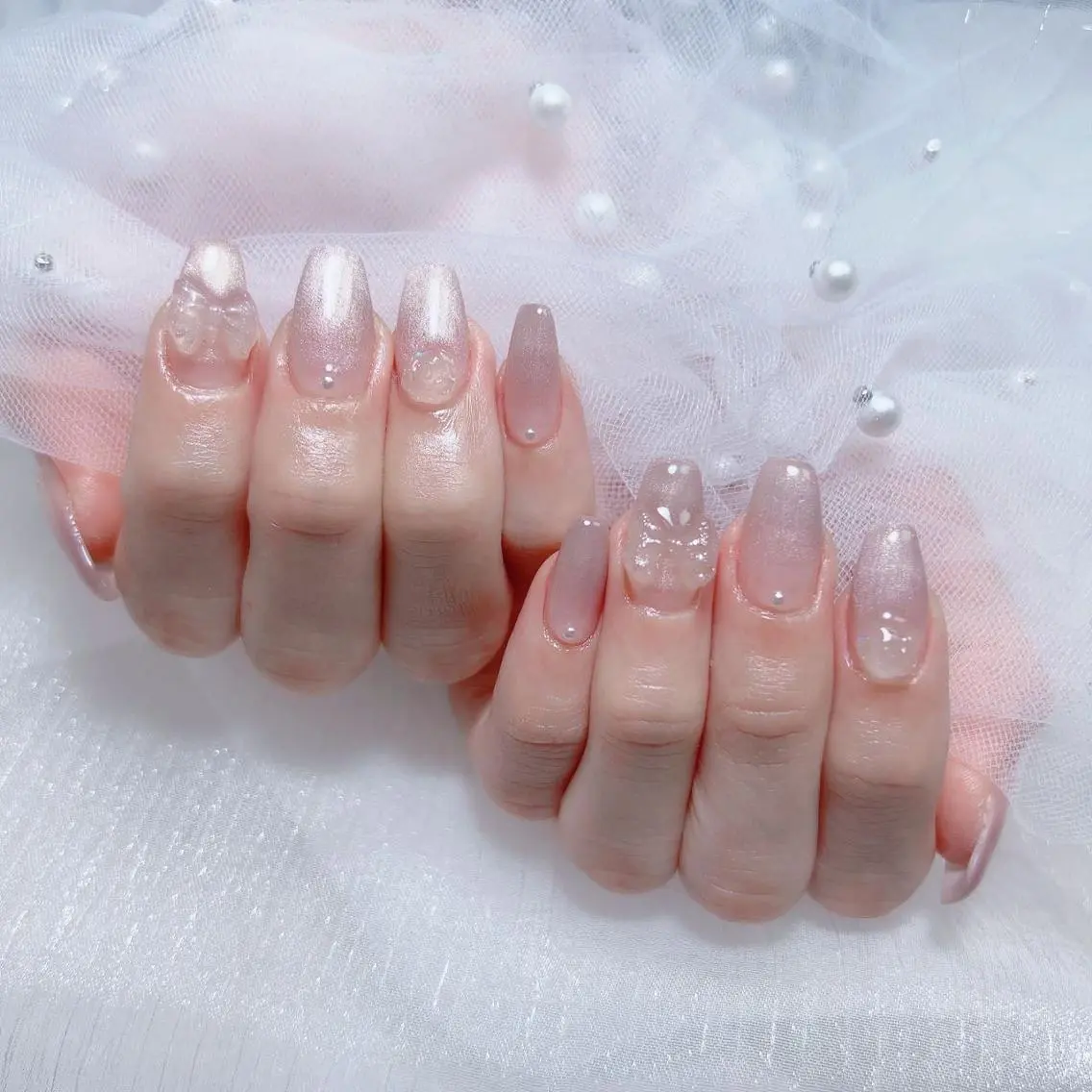 メンズ キッズ ネイル 持ち込み ハンドネイル Nail salon 木にいるのネイルデザイン
