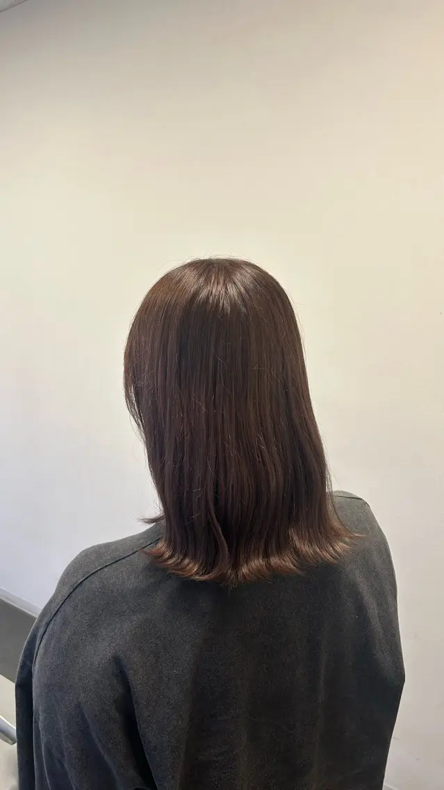 カラー ベージュカラー the BRIDGE マナ🎀のヘアスタイル