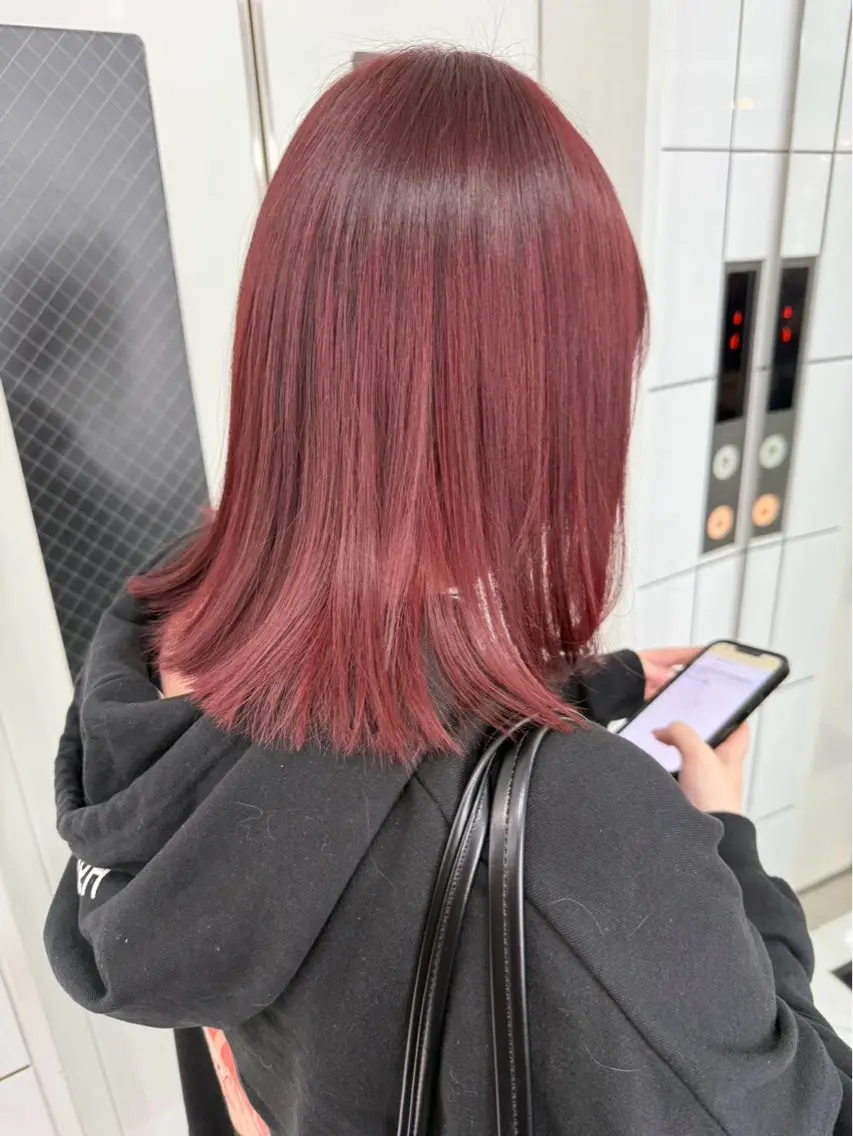 カラー ヘアカラー ダメージレス ハイトーン/たいきのヘアスタイル