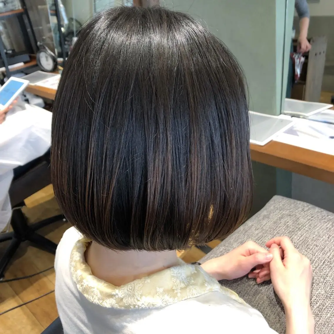 ショート カラー ボブ トリートメント ◇おの あすか◇のヘアスタイル