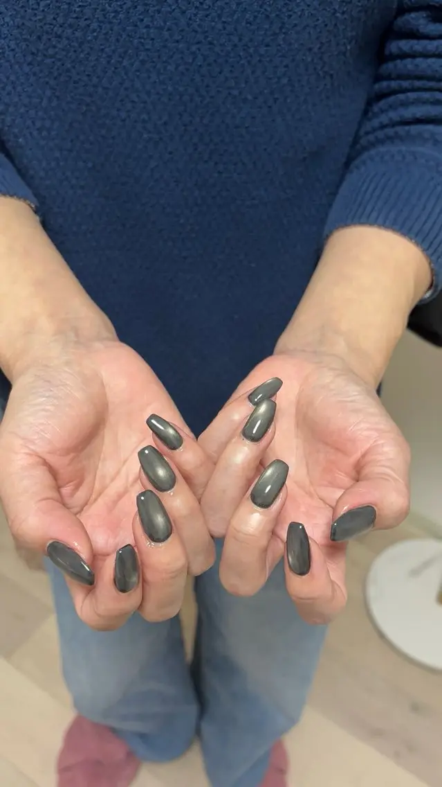 ネイル マグネットネイル ハンドネイル ハンドケア Nail Salon Repos【ルポ】のネイルデザイン