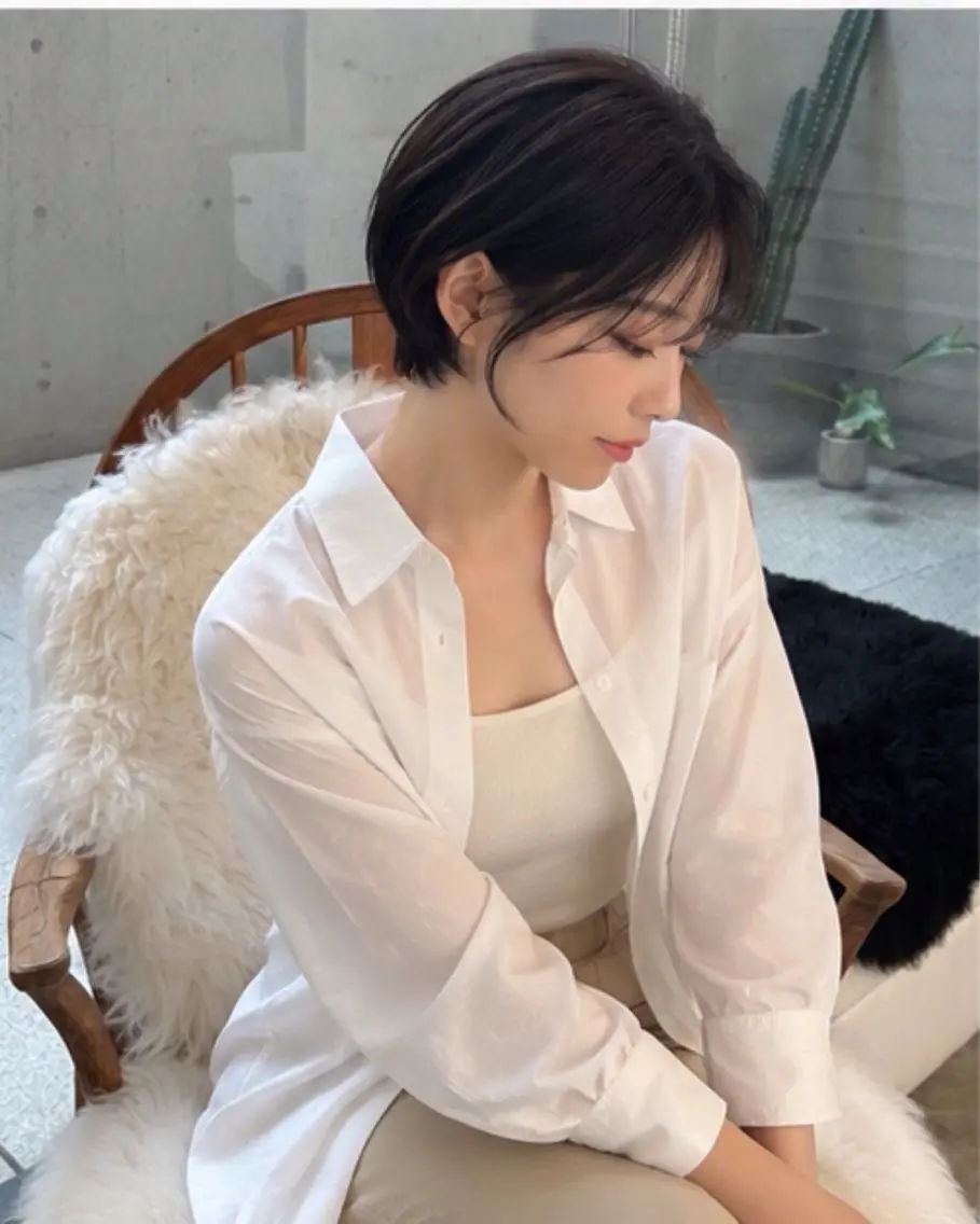 ショート ショートヘア カット トリートメント pia 薬院のヘアスタイル