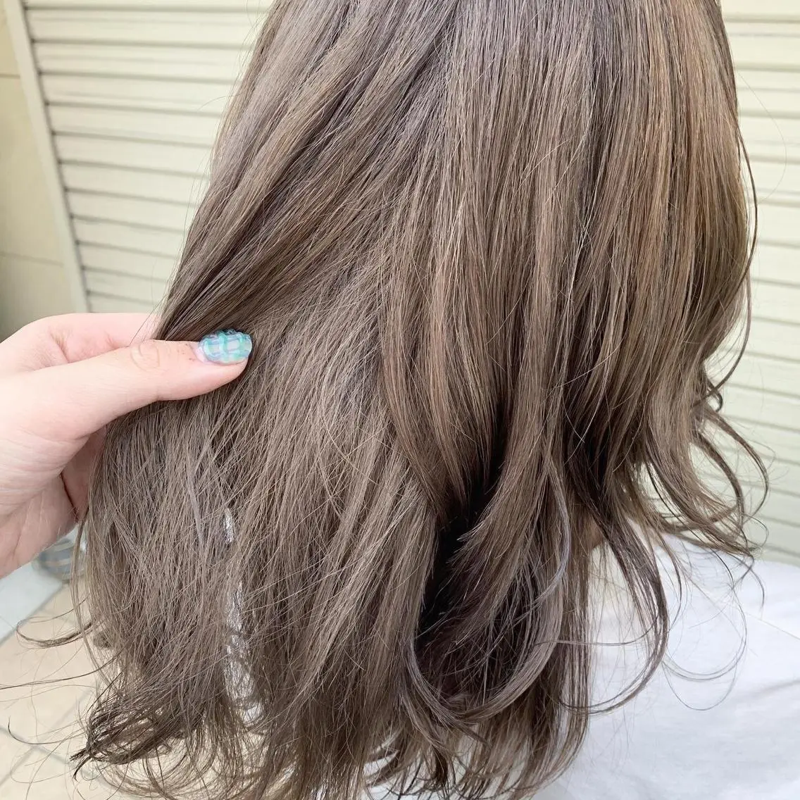 ミディアム カラー ブリーチ カット ヘアカラー トリートメント 枚方 tomee 🦋南部 しほ🦋のヘアスタイル