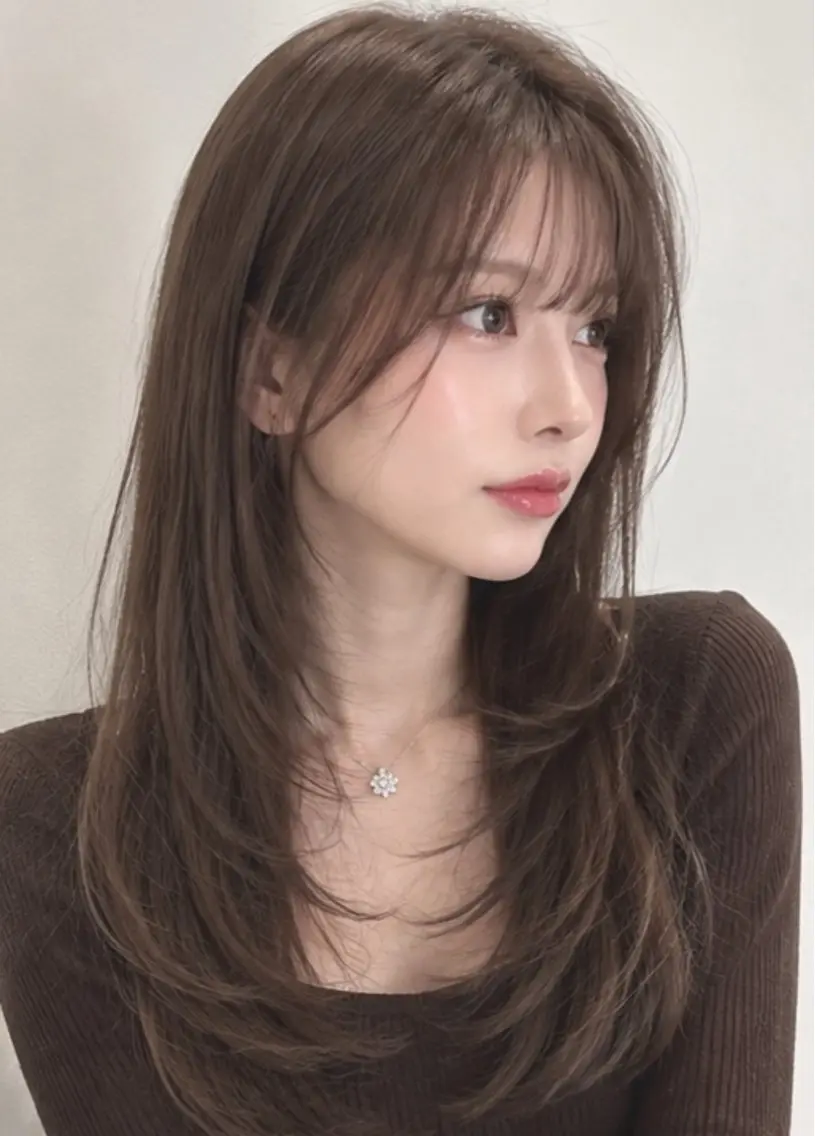【秋限定】骨格矯正カット＋透明感カラー＋aujua 3stepトリートメント20800⇨11000の写真