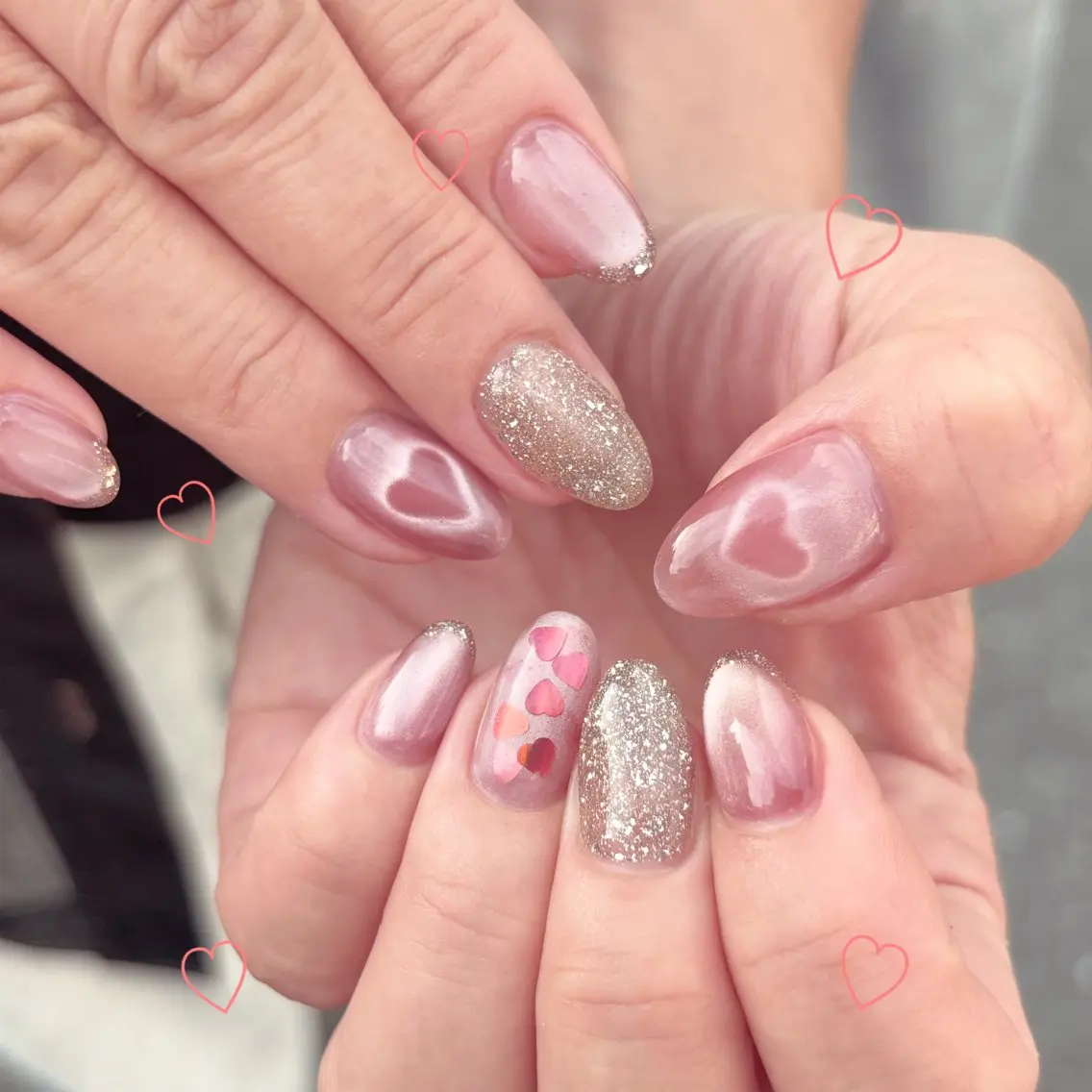 ネイル ハンドネイル 💅Perfect Wink RUI🌈のネイルデザイン