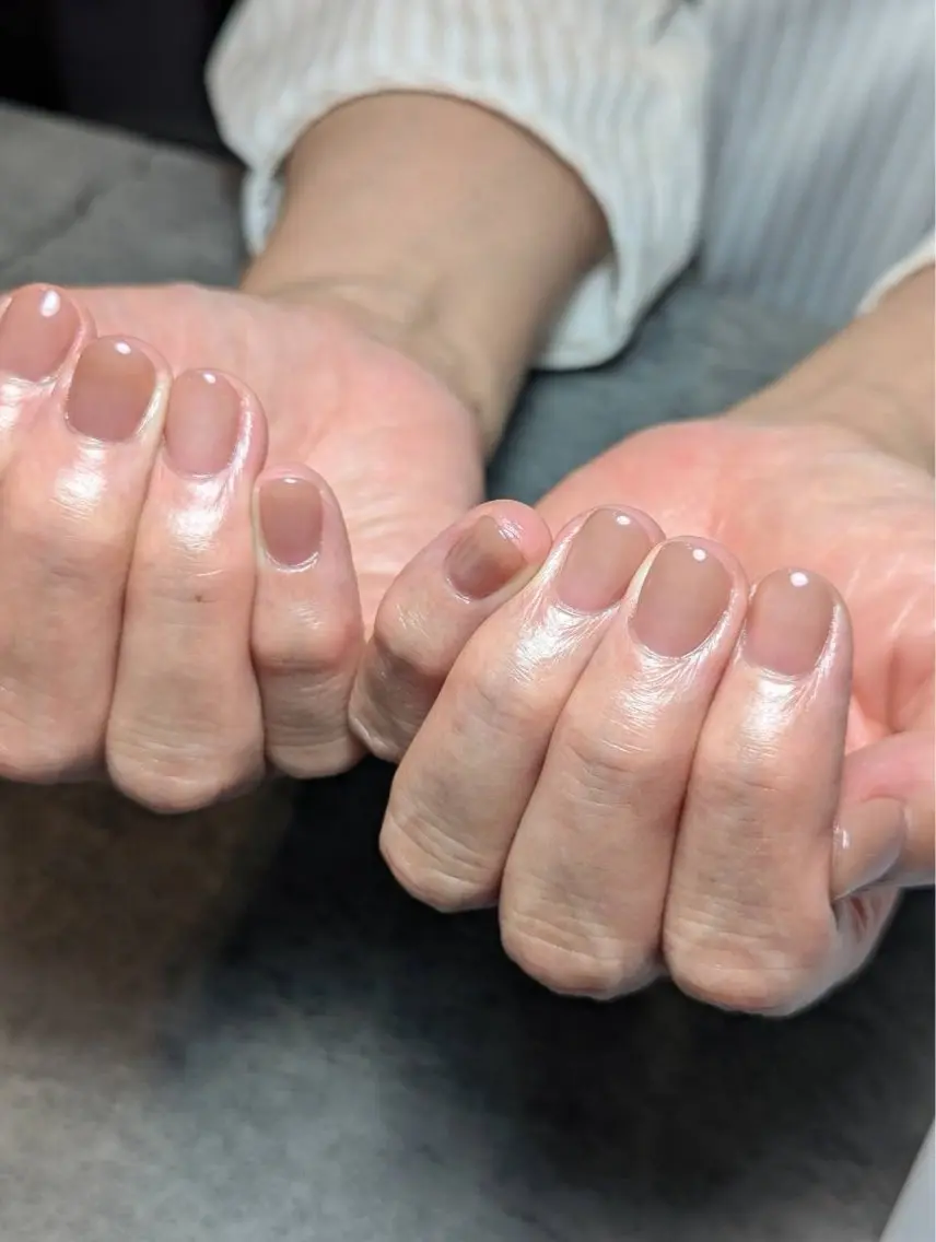 ネイル ショートネイル ハンドネイル at. 平松一美のネイルデザイン
