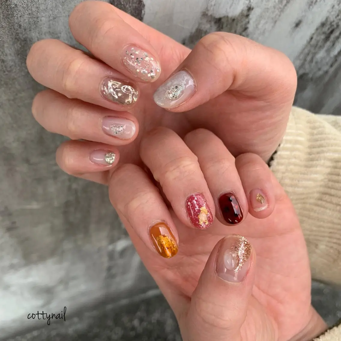 ネイル ジェルネイル ニュアンスネイル cottynail -miki-のその他イメージ