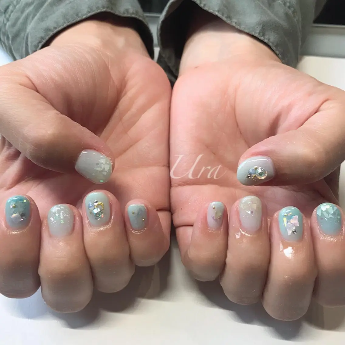 ネイル ラメ(グリッター) UrakoNail 《nail》のネイルデザイン