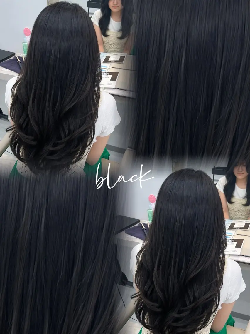 ロング 薄井舞｜ハイトーン× エクステの神様のヘアスタイル